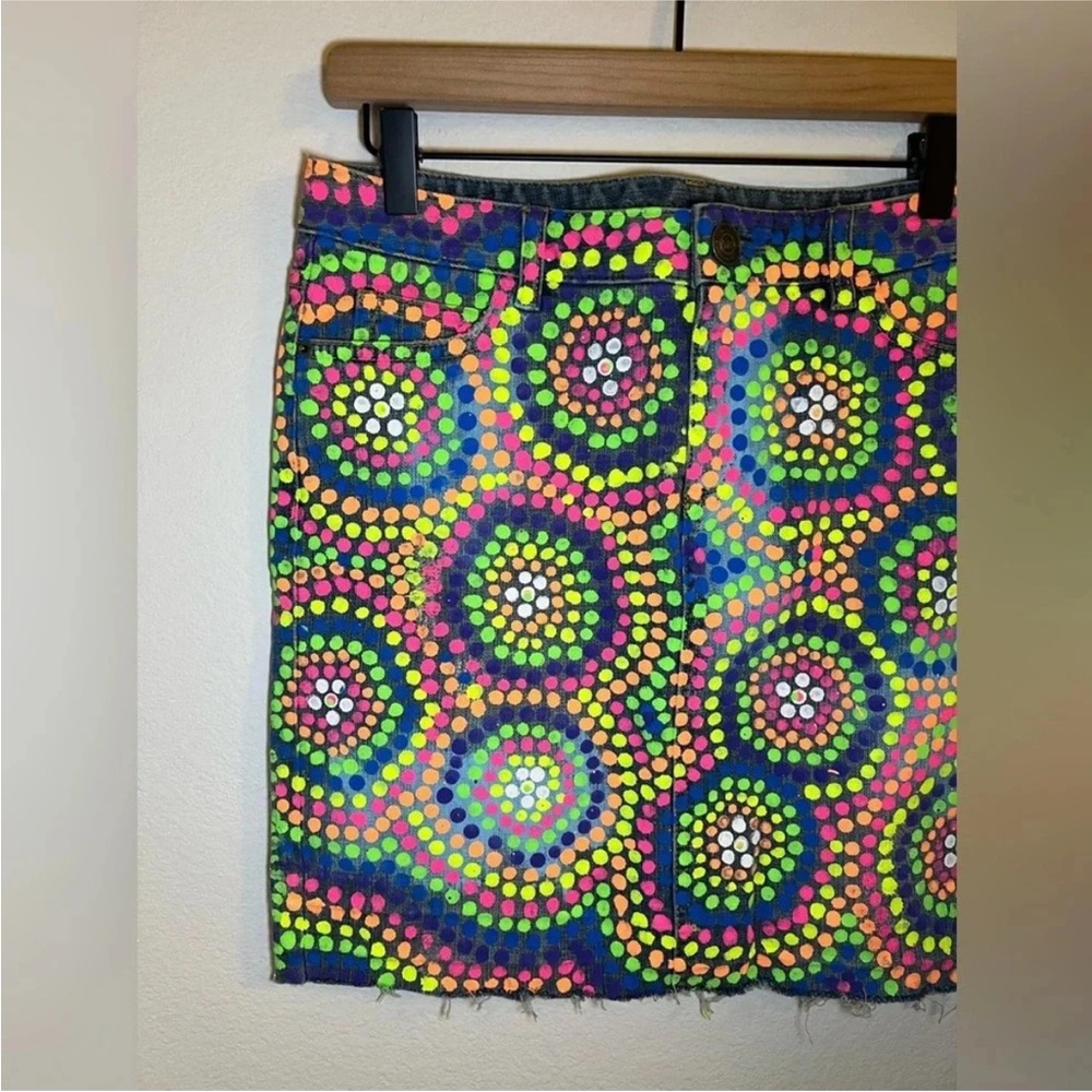 Michael Kors Multicolor Patterned Mini Skirt - image 1